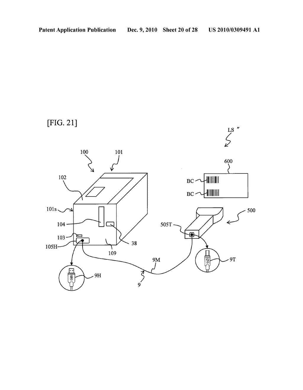 PRINTER AND PRINTING SYSTEM - diagram, schematic, and image 21