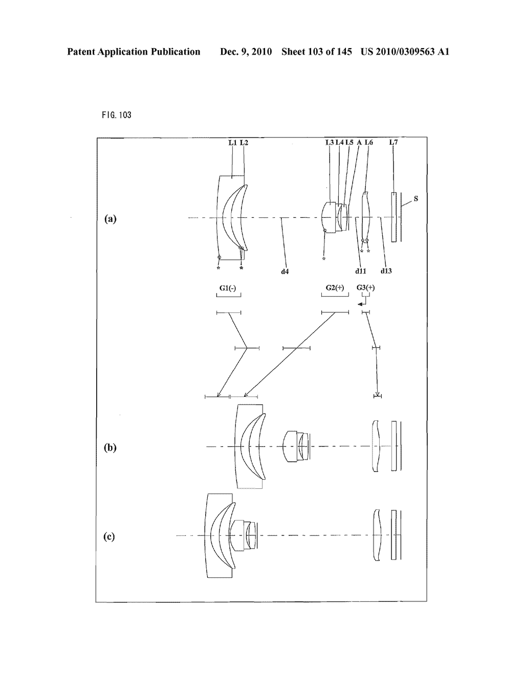 ZOOM LENS SYSTEM, IMAGING DEVICE AND CAMERA - diagram, schematic, and image 104