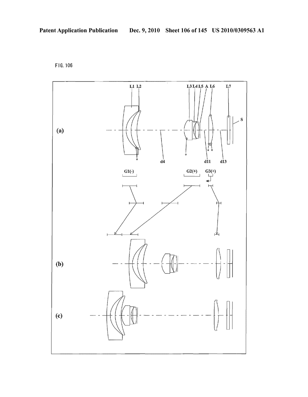 ZOOM LENS SYSTEM, IMAGING DEVICE AND CAMERA - diagram, schematic, and image 107