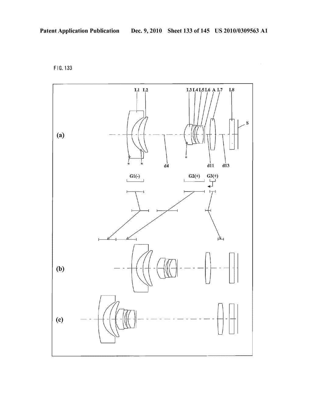 ZOOM LENS SYSTEM, IMAGING DEVICE AND CAMERA - diagram, schematic, and image 134