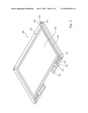 Metal display casing and display thereof diagram and image