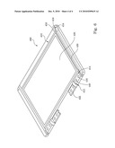 Metal display casing and display thereof diagram and image