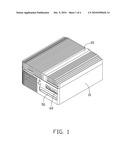 ELECTRONIC SYSTEM WITH HEAT DISSIPATION STRUCTURE diagram and image