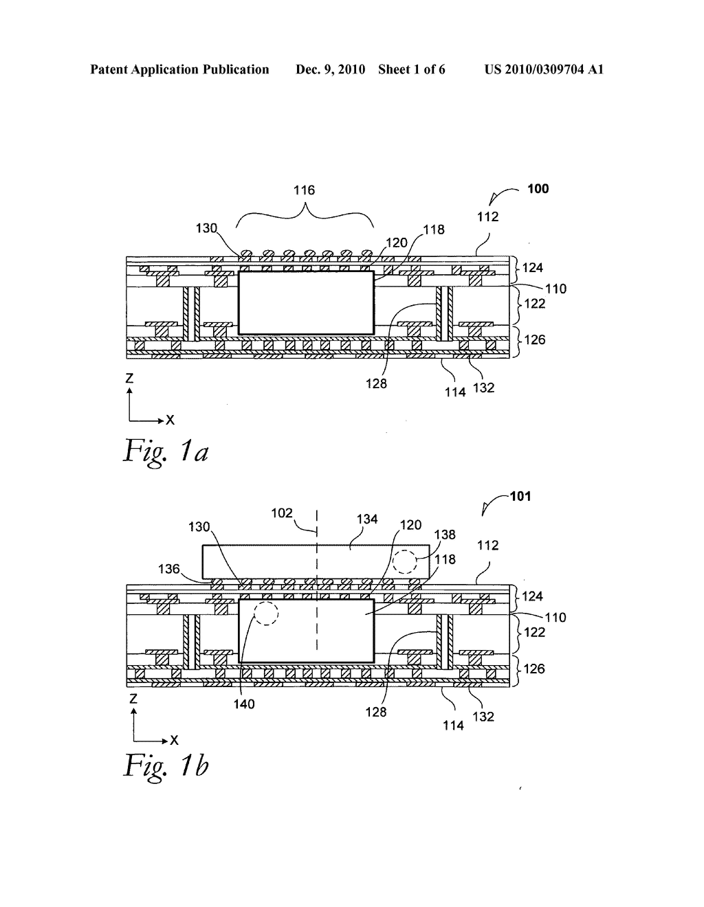 In-pakage microelectronic apparatus, and methods of using same - diagram, schematic, and image 02