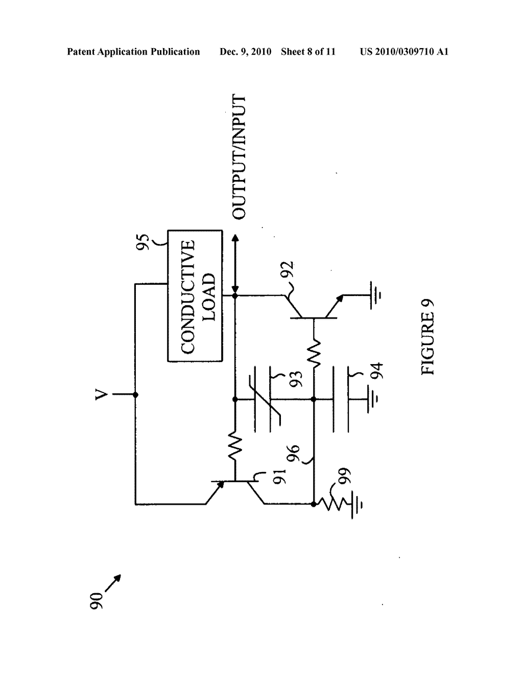 Variable Impedance Circuit Controlled by a Ferroelectric Capacitor - diagram, schematic, and image 09