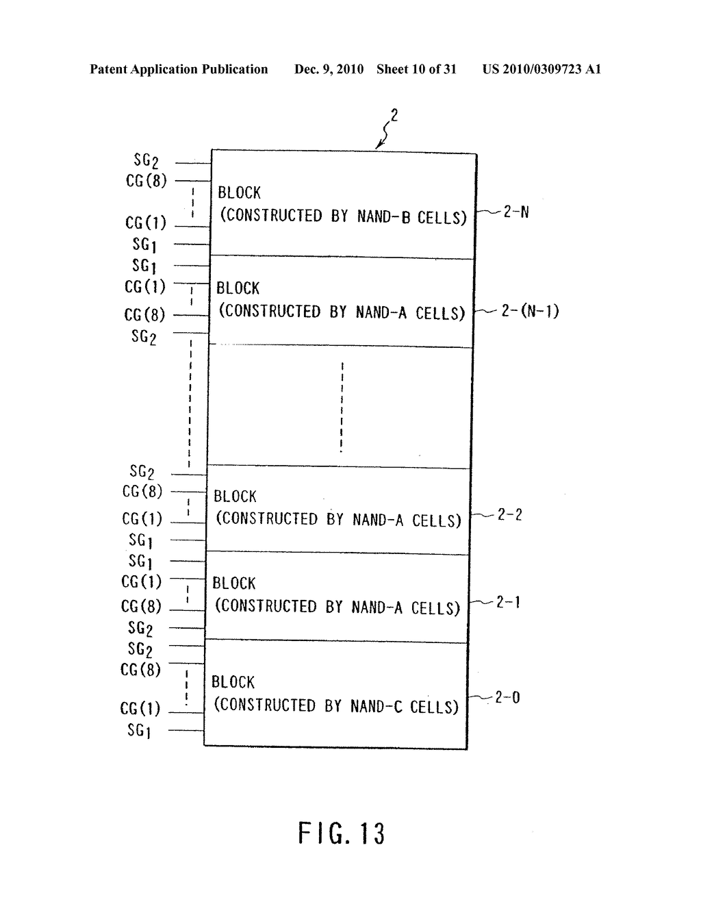 SEMICONDUCTOR MEMORY DEVICE CAPABLE OF REALIZING A CHIP WITH HIGH OPERATION RELIABILITY AND HIGH YIELD - diagram, schematic, and image 11