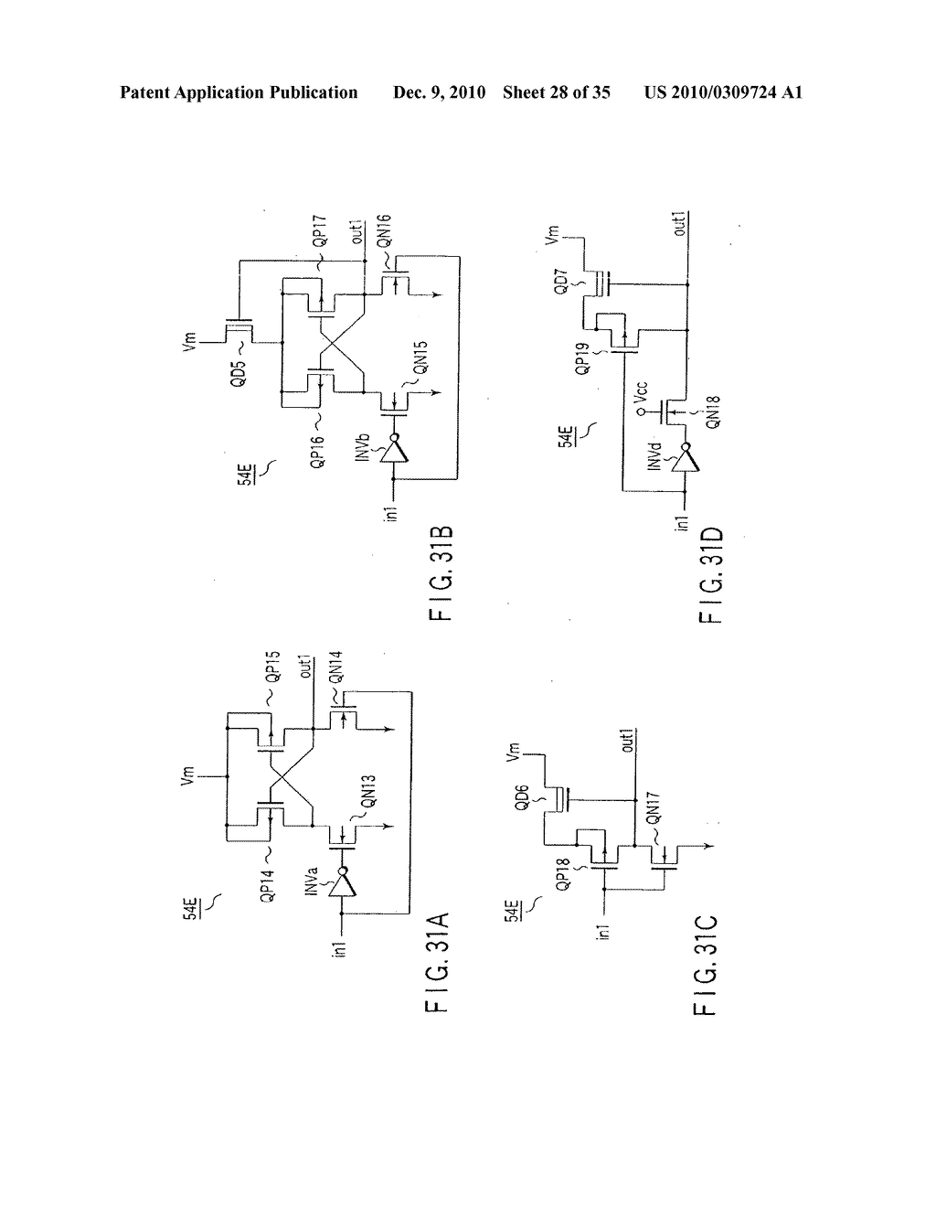 SEMICONDUCTOR MEMORY DEVICE USING ONLY SINGLE-CHANNEL TRANSISTOR TO APPLY VOLTAGE TO SELECTED WORD LINE - diagram, schematic, and image 29