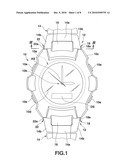 WATCHBAND ATTACHING STRUCTURE AND WRISTWATCH WITH THE STRUCTURE diagram and image