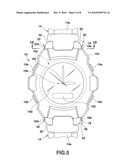 WATCHBAND ATTACHING STRUCTURE AND WRISTWATCH WITH THE STRUCTURE diagram and image