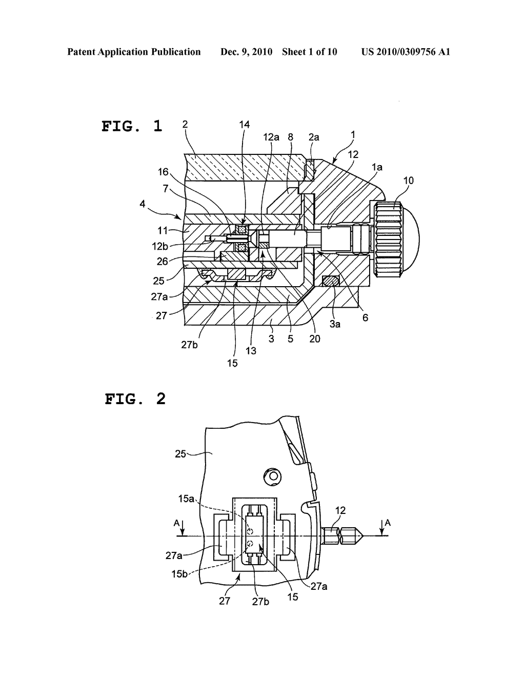 ROTATION SWITCH AND ELECTRONIC TIMEPIECE - diagram, schematic, and image 02