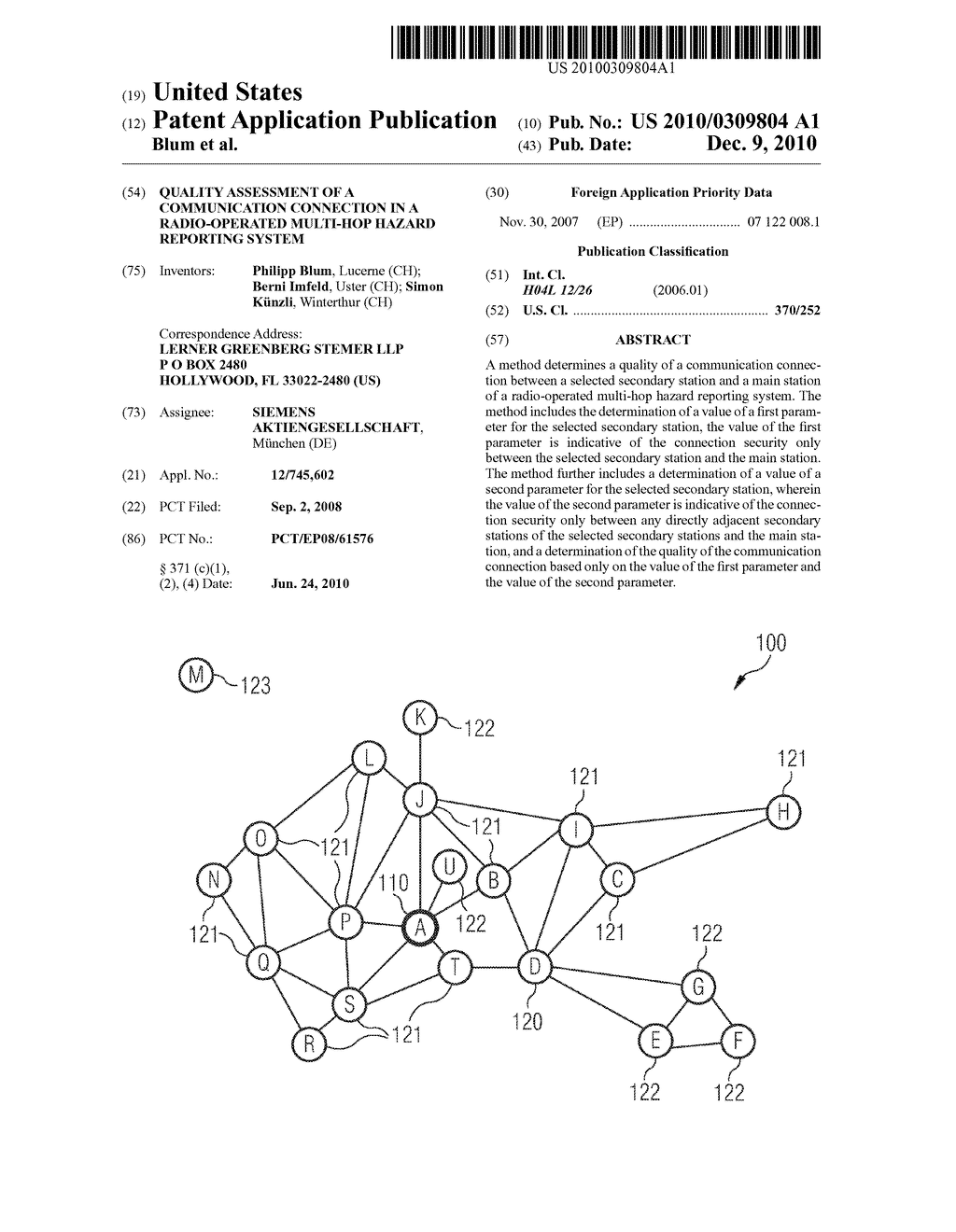 Quality Assessment of a Communication Connection in a Radio-Operated Multi-Hop Hazard Reporting System - diagram, schematic, and image 01