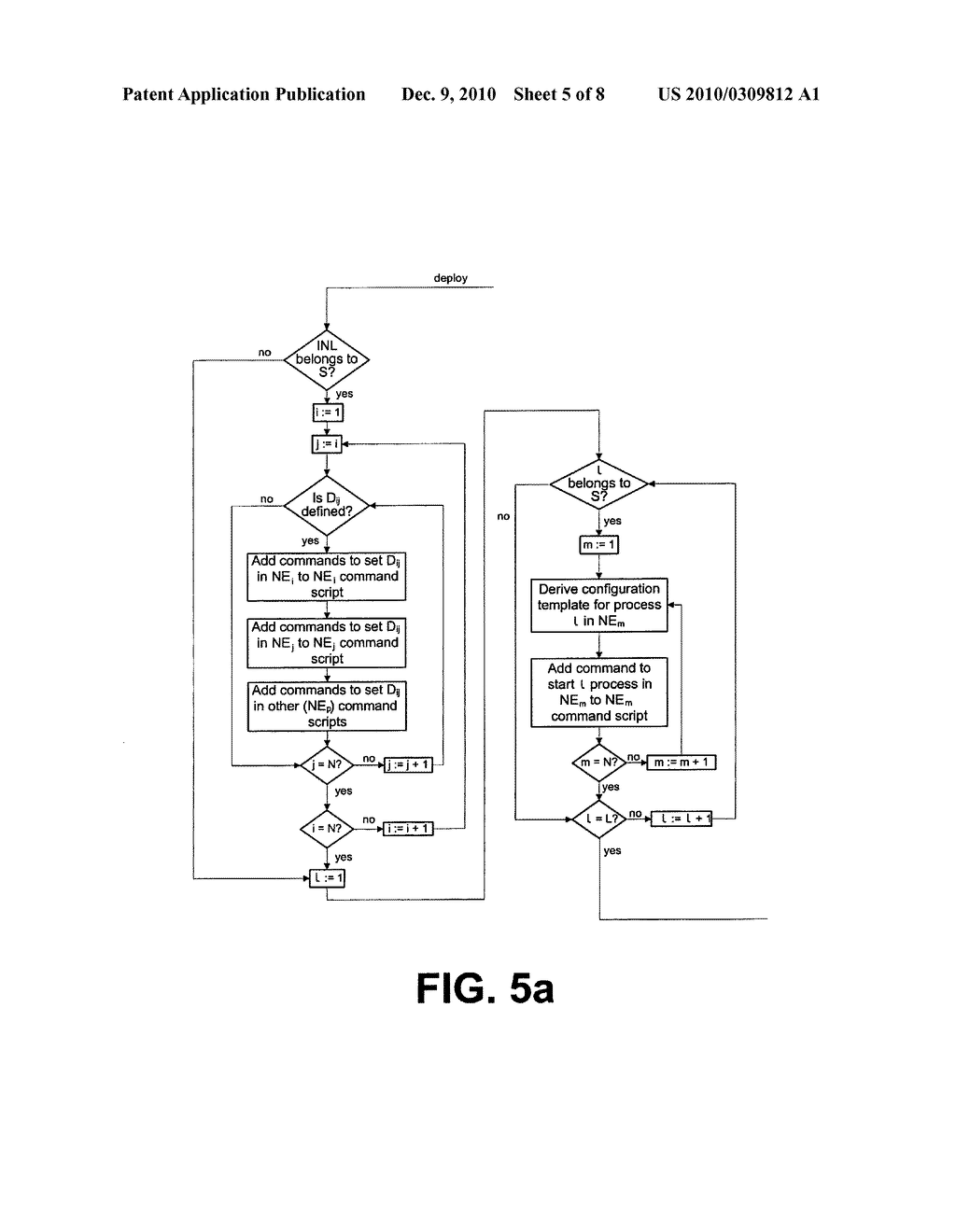 METHOD FOR LOGICAL DEPLOYMENT, UNDEPLOYMENT AND MONITORING OF A TARGET IP NETWORK - diagram, schematic, and image 06