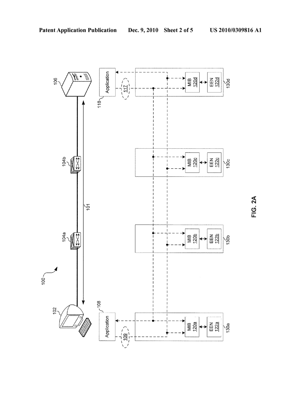 METHOD AND SYSTEM FOR END-TO-END MANAGEMENT OF ENERGY EFFICIENT NETWORKING PROTOCOLS - diagram, schematic, and image 03