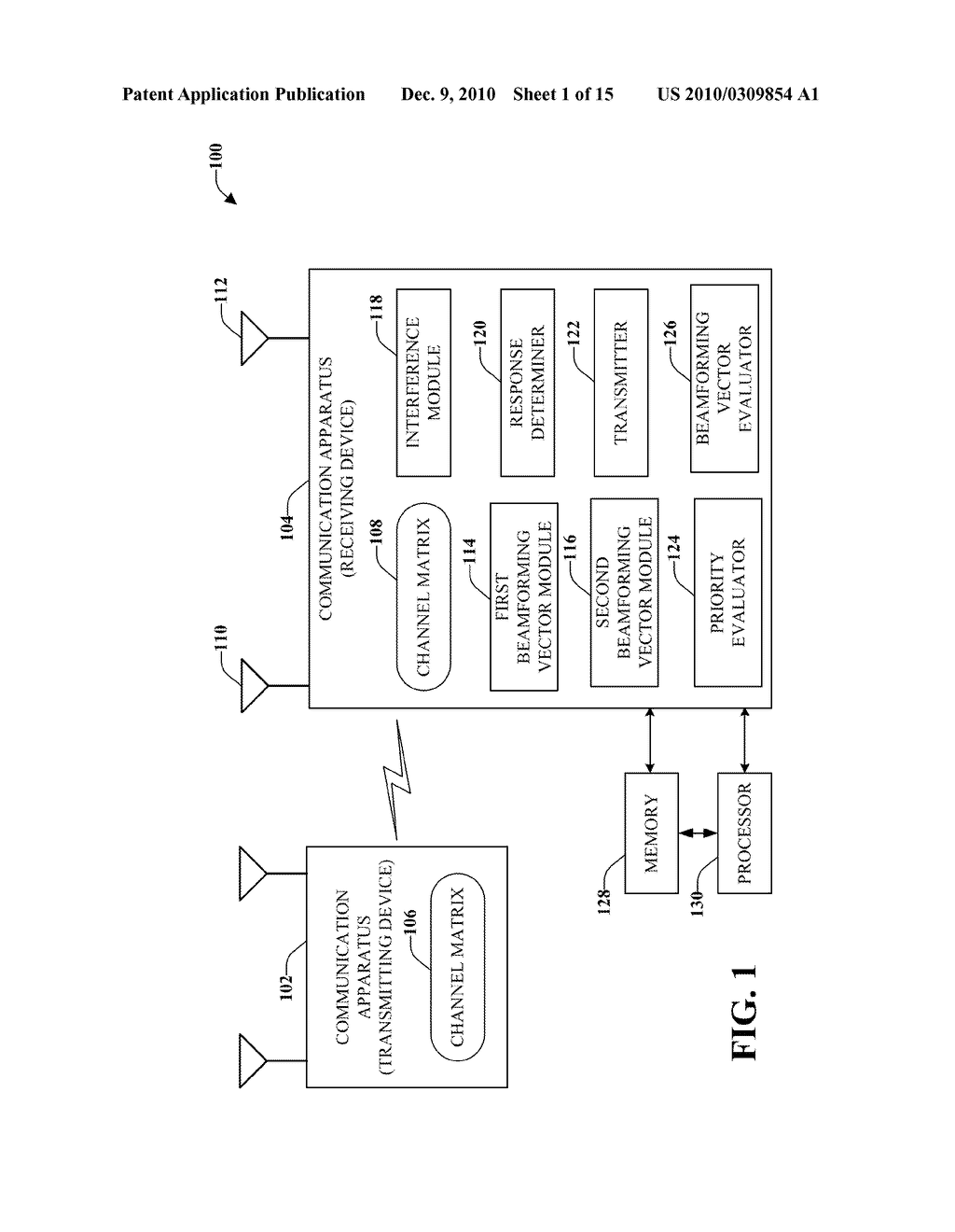 INTERFERENCE MANAGEMENT WITH MIMO IN A PEER-TO-PEER NETWORK - diagram, schematic, and image 02