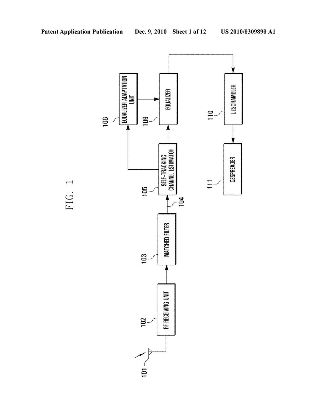 CHANNEL ESTIMATION APPARATUS OF MOBILE COMMUNICATION RECEIVER AND TIME TRACKING METHOD FOR CHANNEL ESTIMATION - diagram, schematic, and image 02