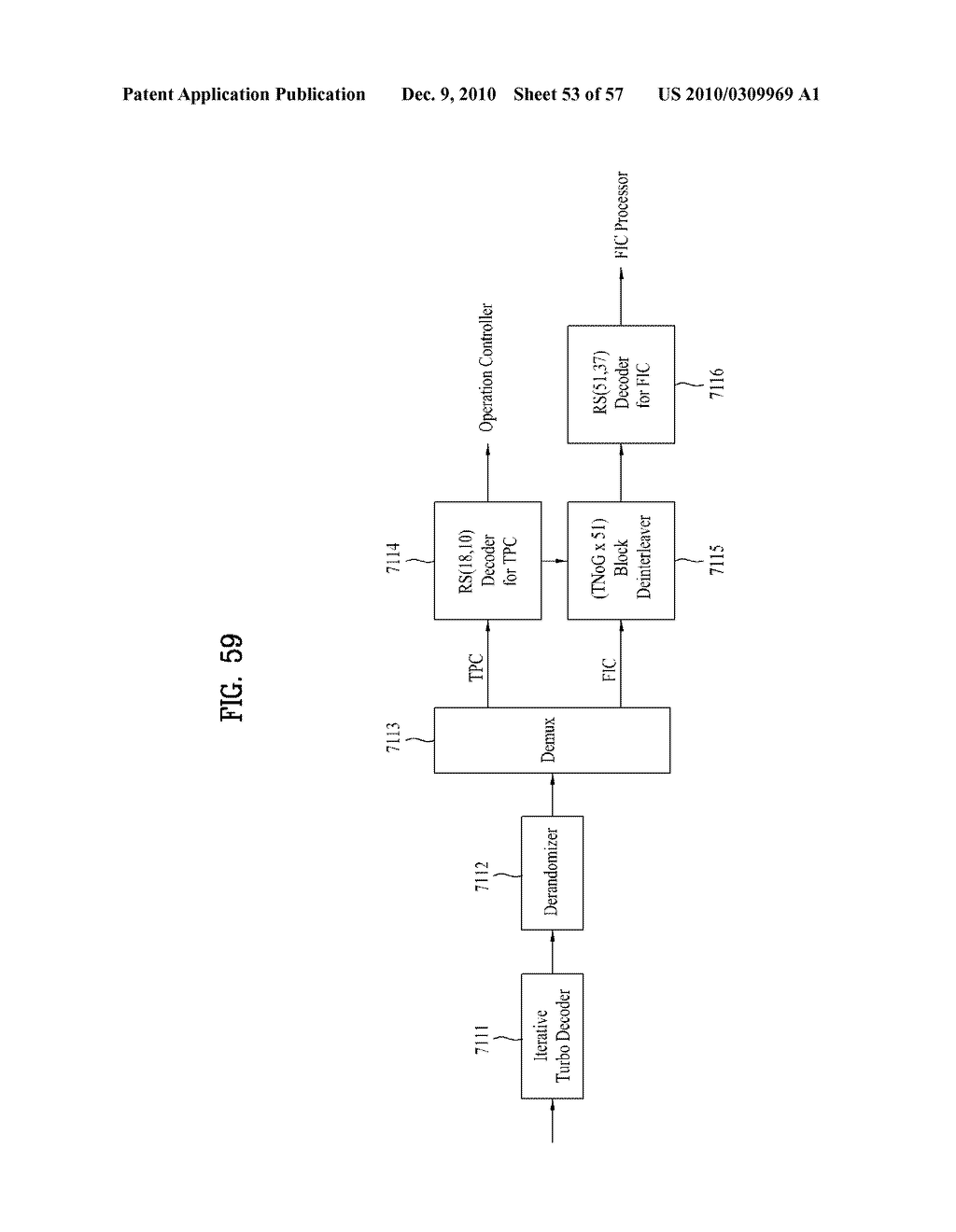 TRANSMITTING/RECEIVING SYSTEM AND METHOD OF PROCESSING BROADCAST SIGNAL IN TRANSMITTING/RECEIVING SYSTEM - diagram, schematic, and image 54
