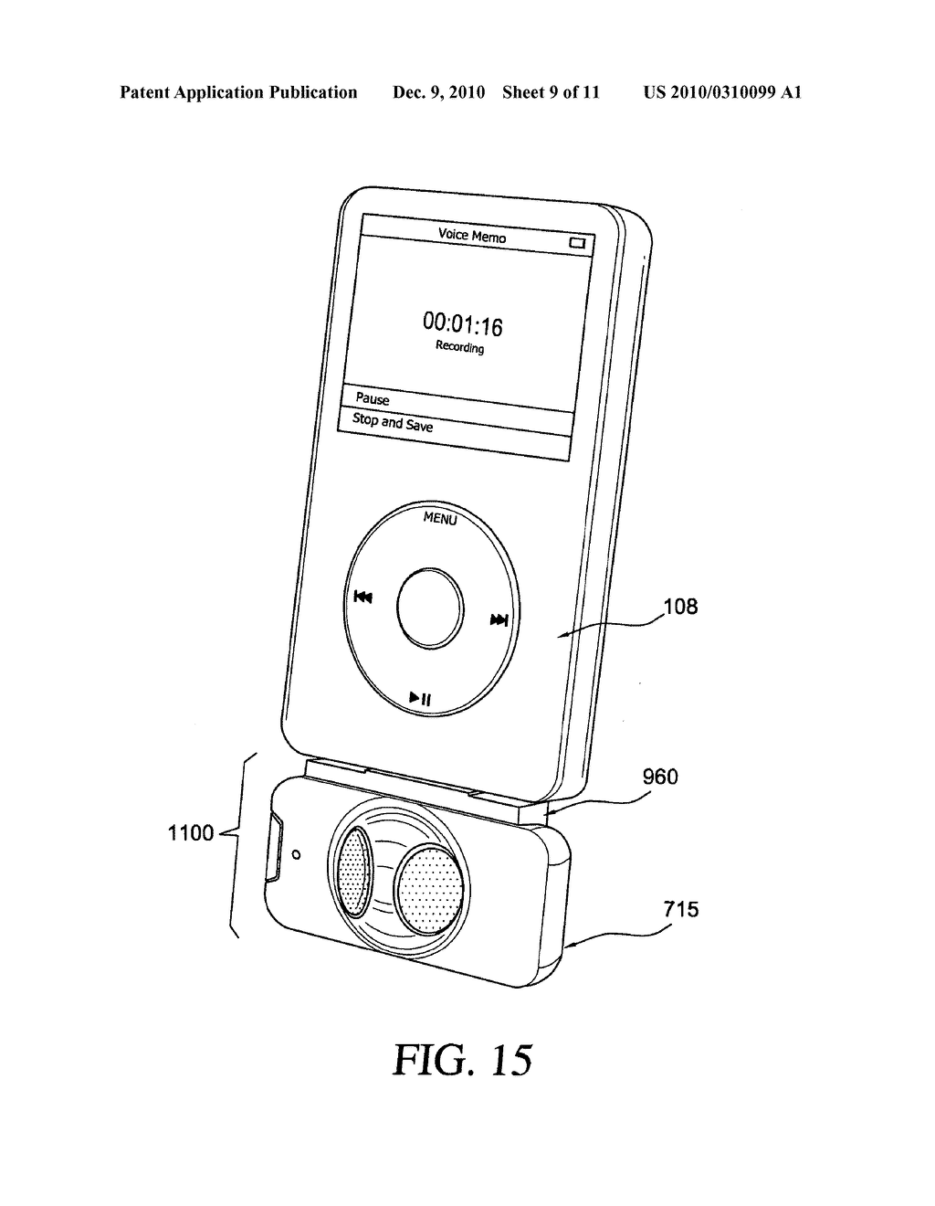 Electronic Accessory For An MP3 Player, And Method Of Providing The Same - diagram, schematic, and image 10