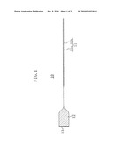 OPTICAL FIBER STRUCTURE, SYSTEM FOR FABRICATING THE SAME, AND BLOCK-LIKE CHIP FOR USE THEREIN diagram and image