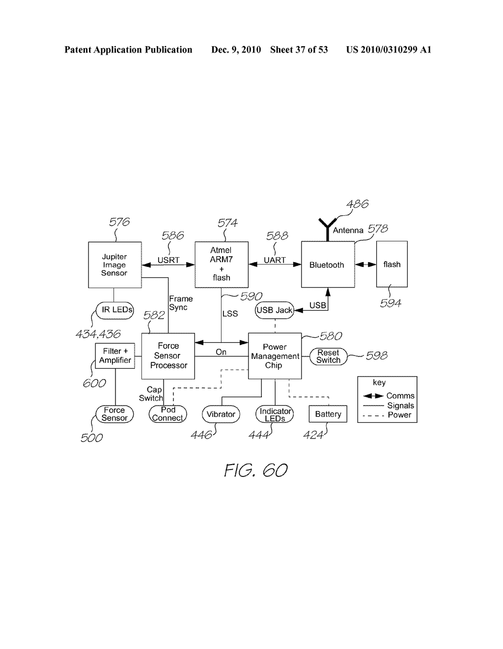 ELECTRONIC IMAGE-SENSING PEN WITH FORCE SENSOR AND REMOVEABLE INK CARTRIDGE - diagram, schematic, and image 38