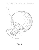 Spherical joint with internal brake diagram and image