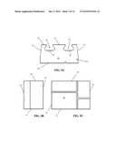 MULTI-COMPONENT RETAINING WALL BLOCK diagram and image