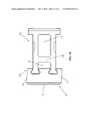 MULTI-COMPONENT RETAINING WALL BLOCK diagram and image