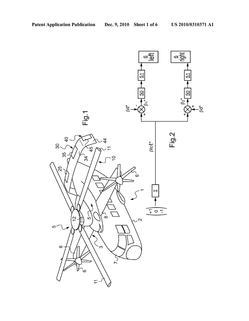 DRIVE CONTROL AND REGULATION METHOD AND SYSTEM FOR A HYBRID HELICOPTER - diagram, schematic, and image 02