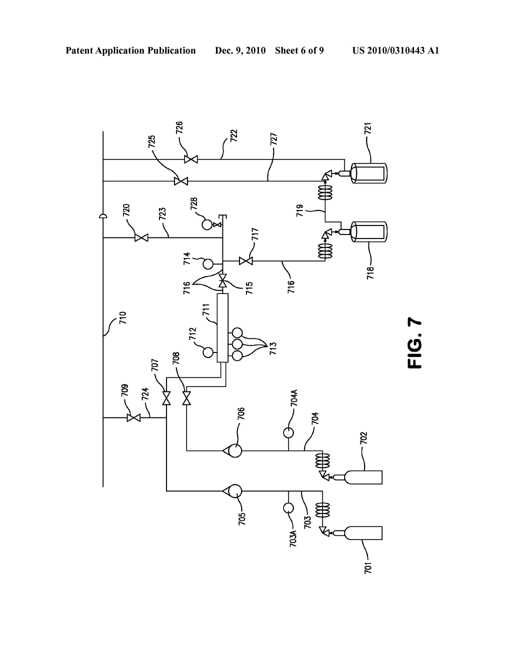 APPARATUS AND METHOD FOR THE PRODUCTION OF TRISILYLAMINE - diagram, schematic, and image 07