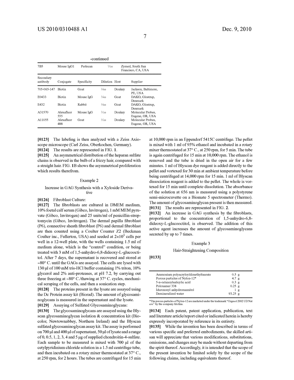 SELECTING/IDENTIFYING AND ADMINISTERING ACTIVE AGENTS USEFUL FOR MODIFYING THE SHAPE OF KERATIN/HAIR FIBERS - diagram, schematic, and image 10