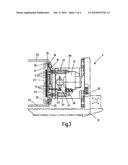 DEVICE FOR PRODUCING BLOWMOLDED CONTAINER PRODUCTS FROM PLASTIC MATERIAL diagram and image