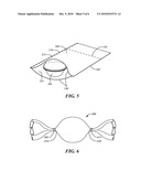 METHOD AND APPARATUS TO WRAP A PLASTIC CONTAINER diagram and image