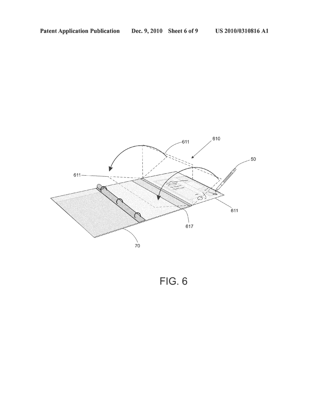 DEVICE FOR MAKING ANNOTATIONS ON A BACKING - diagram, schematic, and image 07