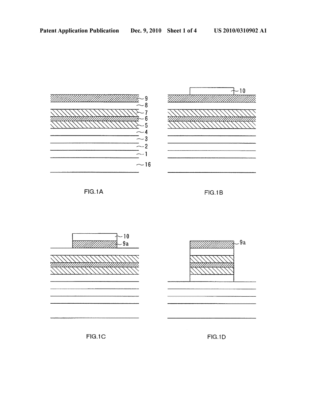 DRY ETCHING METHOD, MAGNETO-RESISTIVE ELEMENT, AND METHOD AND APPARATUS FOR MANUFACTURING THE SAME - diagram, schematic, and image 02