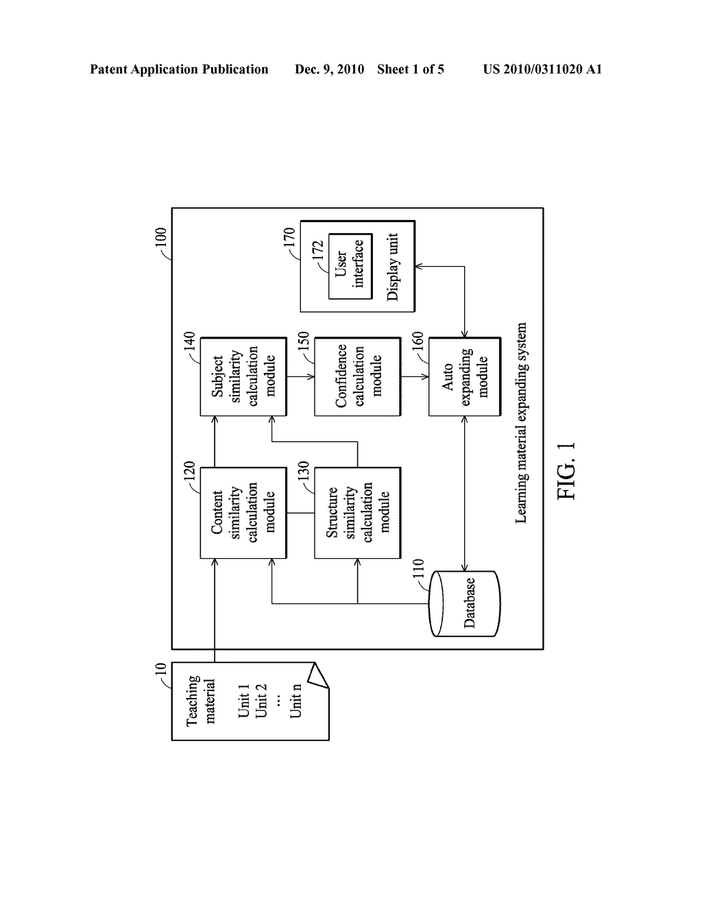 TEACHING MATERIAL AUTO EXPANDING METHOD AND LEARNING MATERIAL EXPANDING SYSTEM USING THE SAME, AND MACHINE READABLE MEDIUM THEREOF - diagram, schematic, and image 02