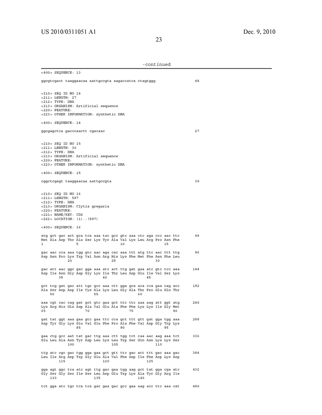 Calcium-binding photoprotein, gene encoding the same and use thereof - diagram, schematic, and image 29