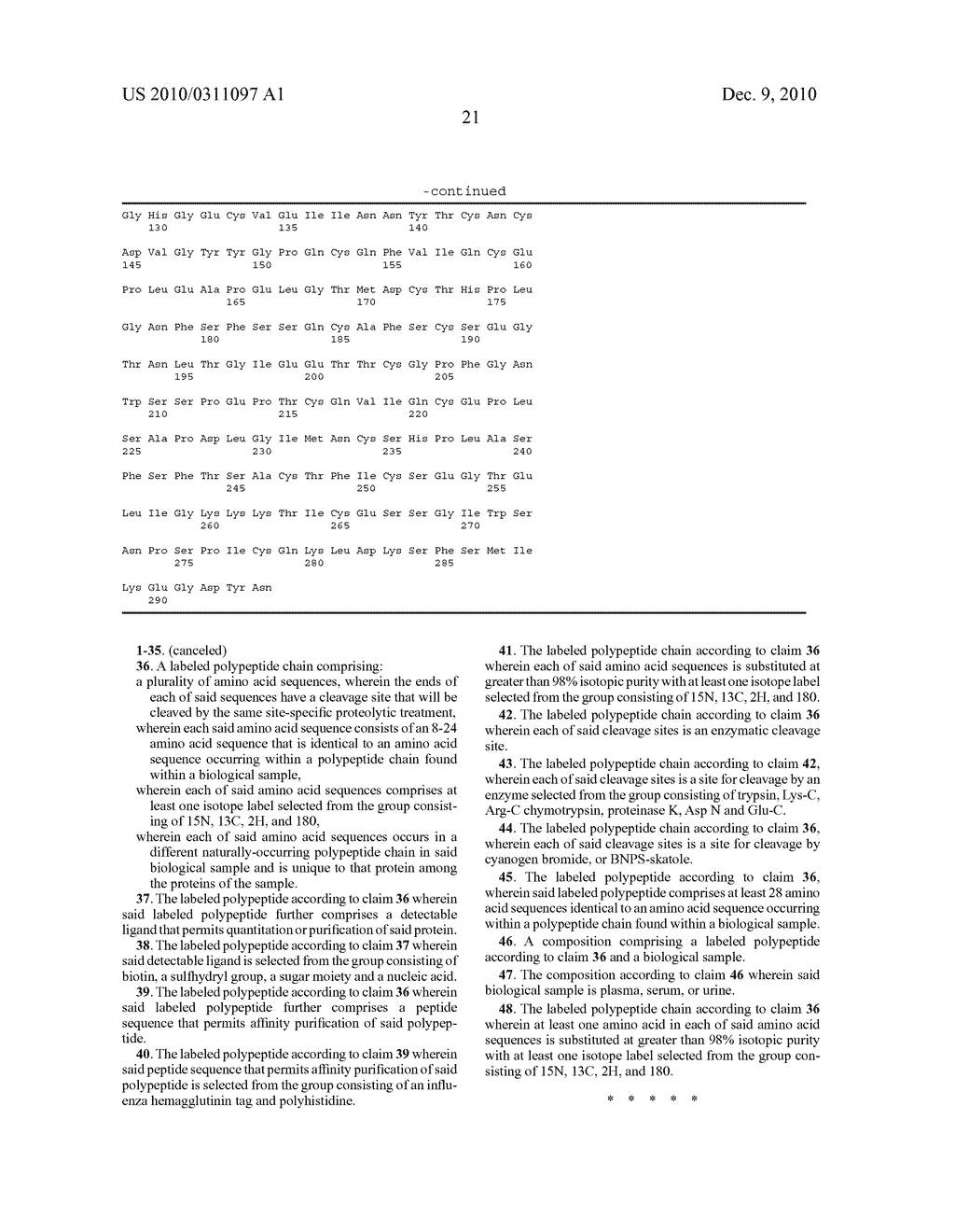 STABLE ISOTOPE LABELED POLYPEPTIDE STANDARDS FOR PROTEIN QUANTITATION - diagram, schematic, and image 28