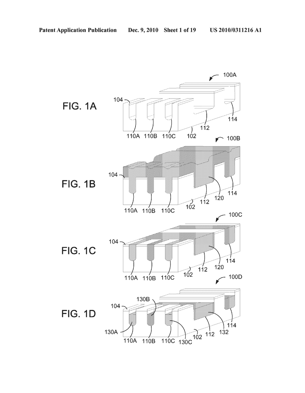 Method for Forming Active and Gate Runner Trenches - diagram, schematic, and image 02