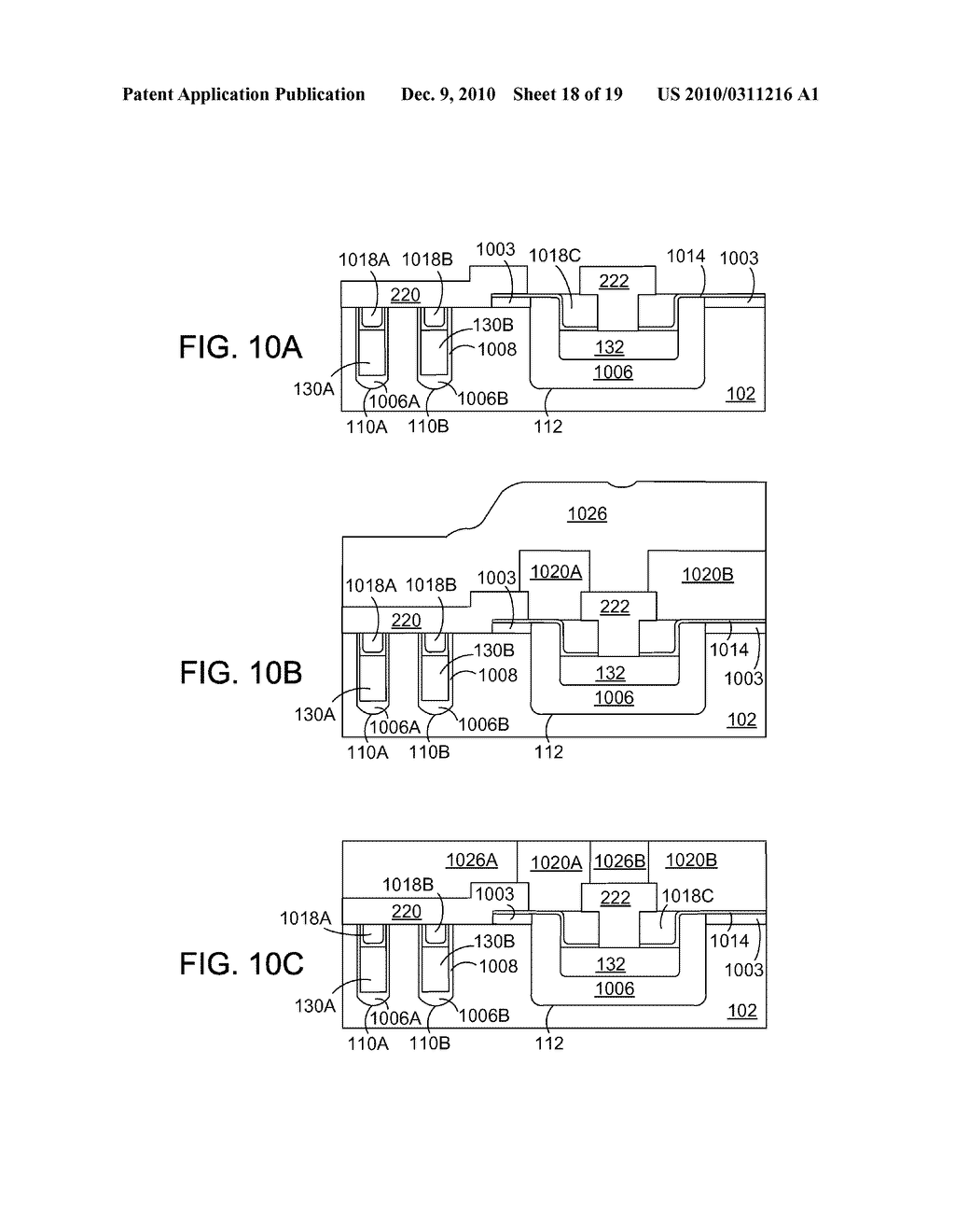 Method for Forming Active and Gate Runner Trenches - diagram, schematic, and image 19