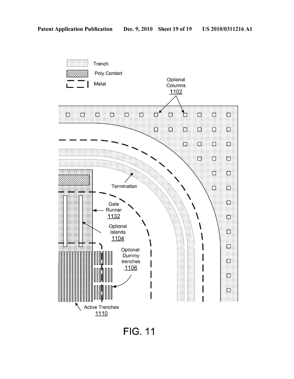 Method for Forming Active and Gate Runner Trenches - diagram, schematic, and image 20