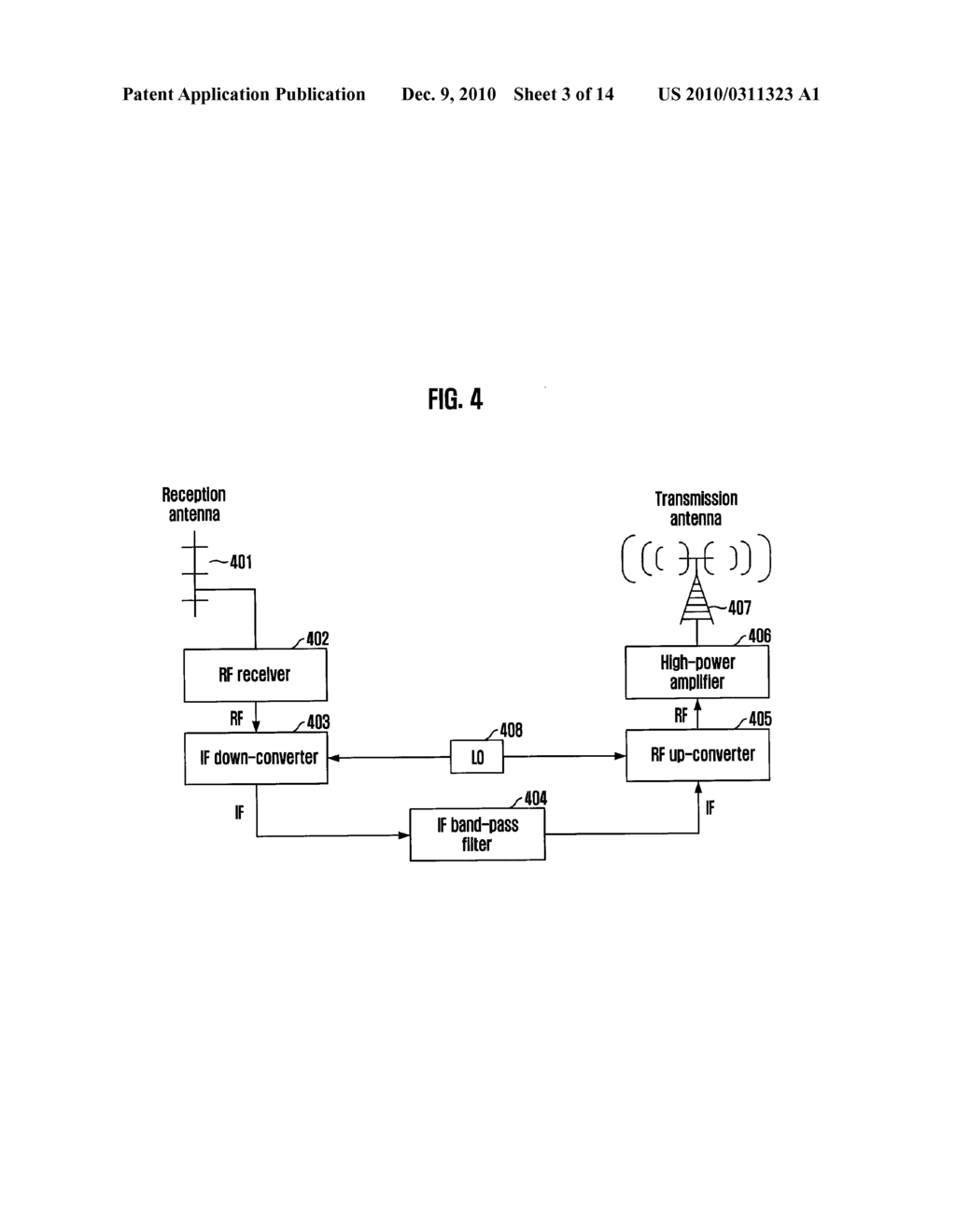 ON-CHANNEL REPEATER AND ON-CHANNEL REPEATING METHOD - diagram, schematic, and image 04