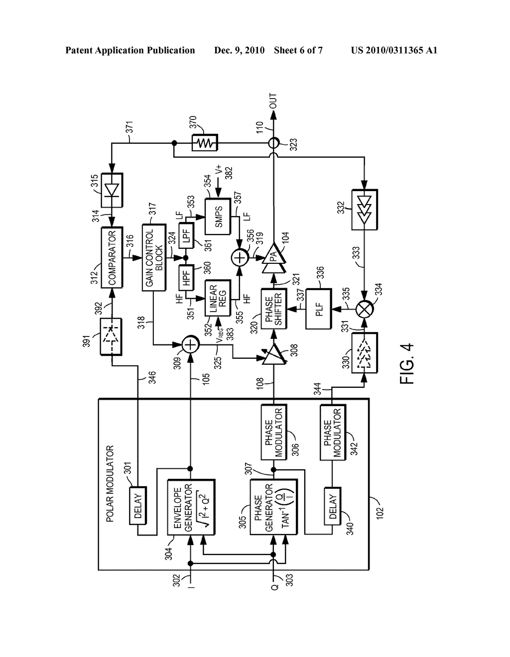 Power Amplifier Controller With Polar Transmitter - diagram, schematic, and image 07