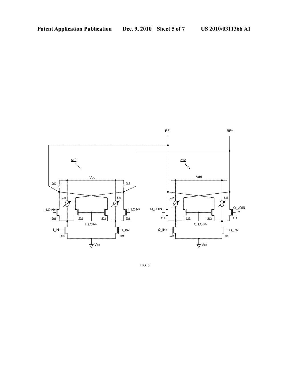 METHOD AND SYSTEM FOR A TRANSMITTER LOFT CANCELLATION SCHEME THAT MAINTAINS IQ BALANCE - diagram, schematic, and image 06