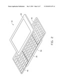 ELECTRONIC DEVICE WITH SLIDABLE KEYBOARD diagram and image