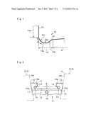 ELEMENT OF BELT FOR CONTINUOUSLY VARIABLE TRANSMISSION AND BELT FOR CONTINUOUSLY VARIABLE TRANSMISSION diagram and image