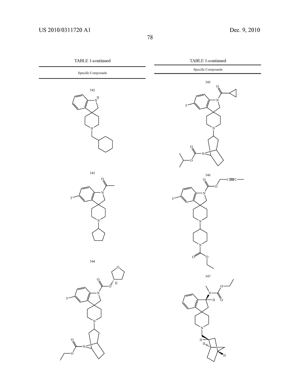 Spiroindoline Modulators of Muscarinic Receptors - diagram, schematic, and image 79