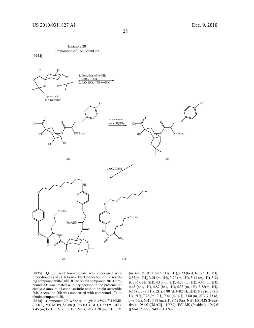 Chlorogenic acid derivatives and their use as anti-fungal agents - diagram, schematic, and image 31