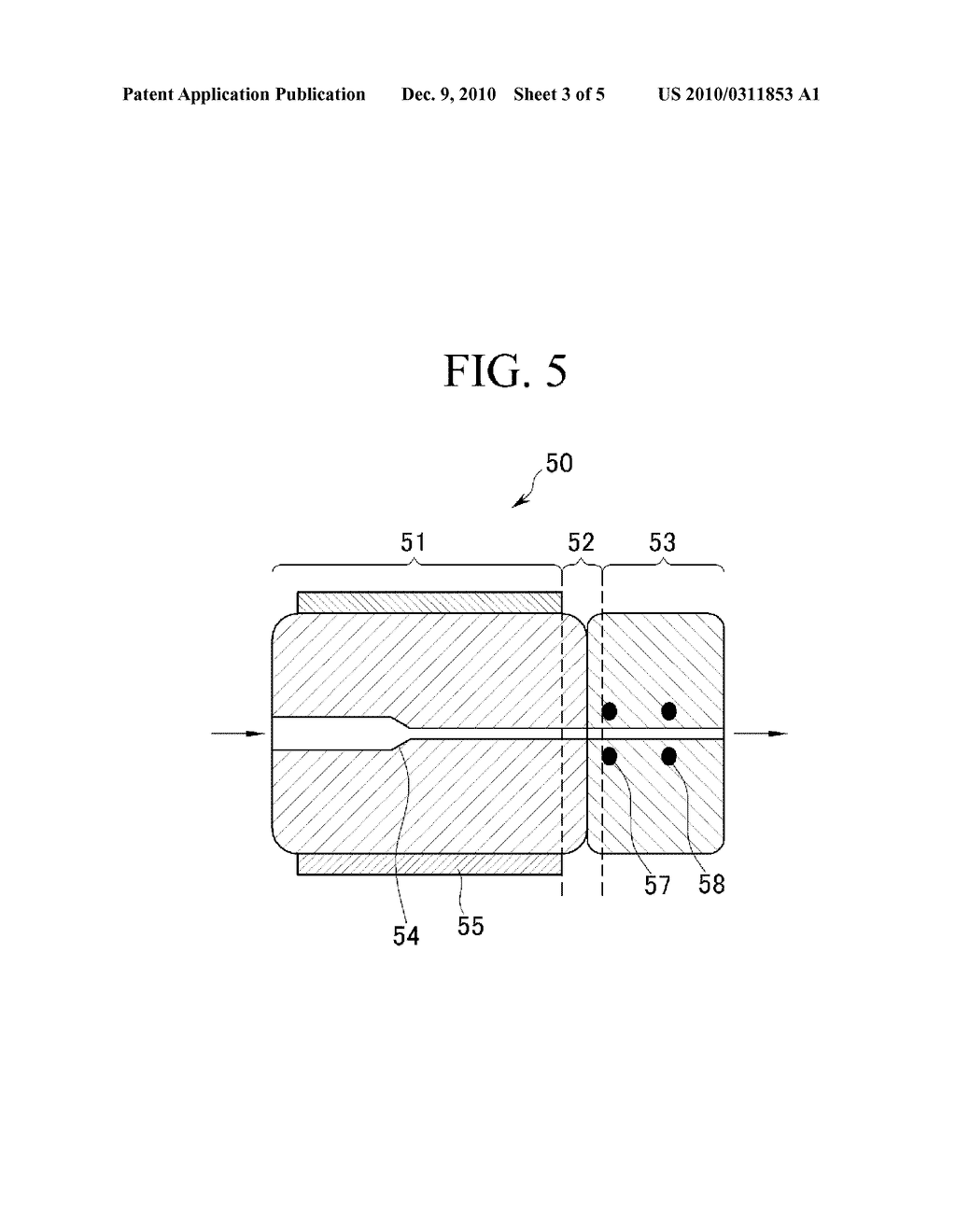 MICROCELLULAR FOAM OF THERMOPLASTIC RESIN PREPARED WITH DIE HAVING IMPROVED COOLING PROPERTY AND METHOD FOR PREPARING THE SAME - diagram, schematic, and image 04