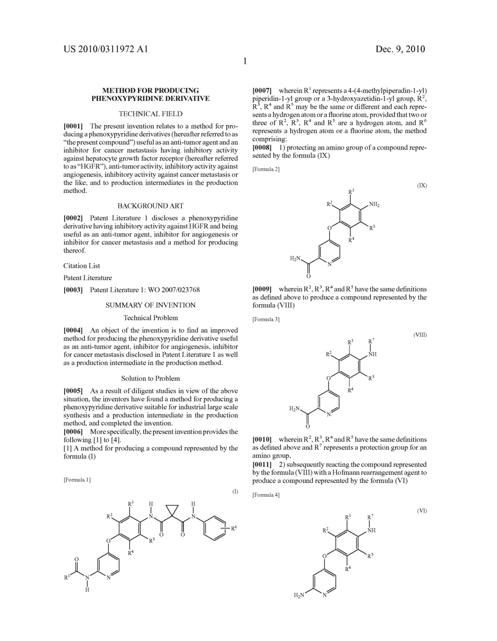 METHOD FOR PRODUCING PHENOXYPYRIDINE DERIVATIVE - diagram, schematic, and image 02