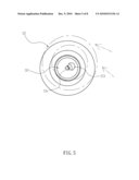 Eccentrically Rotatable Massaging Device diagram and image