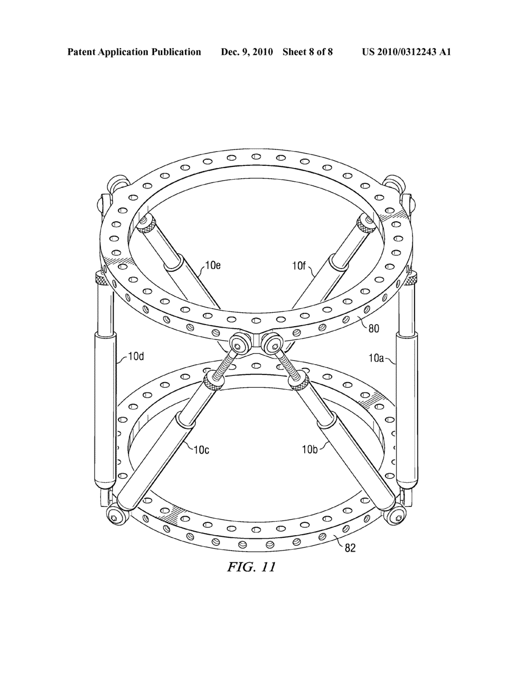 EXTERNAL FIXATOR RING - diagram, schematic, and image 09